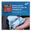 Paper Towels and Napkins | Scott 75190 9 in. x 12 in. 1-Ply Shop Towels Original - Unscented/Blue (200/Box) image number 3
