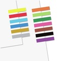 Page Flags | Redi-Tag B20202 Removable/Reusable Page Flags - 13 Assorted Colors (240/Pack) image number 1