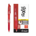 Pens | Pilot 31552 0.7 mm Fine FriXion Ball Erasable Stick Gel Pen - Red Ink, Red Barrel (1-Dozen) image number 4