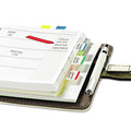 Page Flags | Post-it Tabs 686L-GBR 1 in. Wide 1/5-Cut Lined Tabs - Assorted Colors (66/Pack) image number 3
