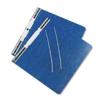 BINDING COVERS | ACCO A7054123A PRESSTEX 11 in. x 8.5 in. 6 in. Capacity 2 Posts Post Binders with Storage Hooks - Dark Blue