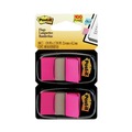 Page Flags | Post-it Flags 680-BP2 Standard Page Flags in Dispenser - Bright Pink (100/Pack) image number 0