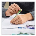 Pencils | Paper Mate 1759214 0.9 mm HB (#2) Clear Point Mechanical Pencils with Tube of Lead/Erasers - Black Lead, Assorted Barrel Colors (2/Set) image number 5