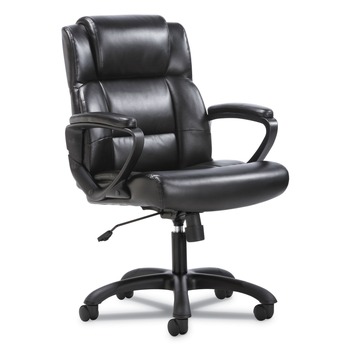 OFFICE FURNITURE AND LIGHTING | Basyx HVST305 Mid-Back Executive Chair - Black