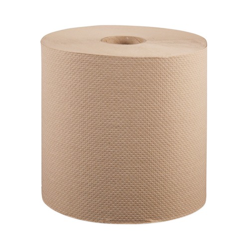 Paper Towels and Napkins | Windsoft WIN12806 8 in. x 800 ft. Hardwound Roll Towels - Natural (6 Rolls/Carton) image number 0