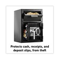 Office & Office Supplies | SentrySafe DH-074E 0.94 cu-ft. 14 in. x 15.6 in. x 20 in. Digital Depository Safe - Large, Black image number 1