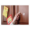 Labels | Scotch R100S 1 in. x 1 in. Restickable Removable Repositionable Mounting Tabs - Clear (18/Pack) image number 3