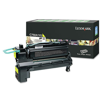 Lexmark C792A1YG C792A1YG 6,000 Page-Yield Return Program Toner - Yellow
