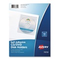 Sheet Protectors | Avery 73721 1 Disc Capacity Self-Adhesive Media Pockets - Clear (10/Pack) image number 0