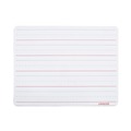White Boards | Universal UNV43911 11.75 in. x 8.75 in. Penmanship Ruled Lap/Learning Dry-Erase Board - White Surface (6/Pack) image number 2