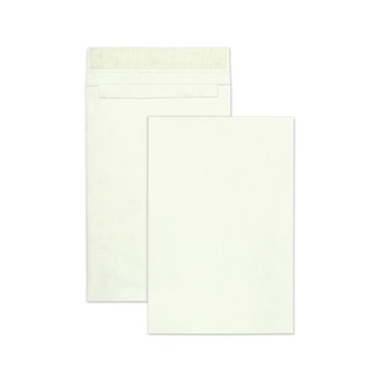 Survivor QUAR4520 12 in. x 16 in. No. 15-1/2 Lightweight 14 lbs. Tyvek Open End Expansion Mailers - White (100/Carton)