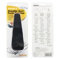 Office Phones & Accessories | Softalk 801 Softalk II 2 x 6.75 x 2.5 Telephone Shoulder Rest - Black image number 2