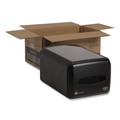 Paper Towels and Napkins | Georgia-Pacific 54510A Dixie Ultra 500-Napkin Capacity Countertop Interfold Napkin Dispenser - Black image number 3