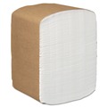 Paper Towels and Napkins | Scott 98730 12 in. x 17 in. 1-Ply Full-Fold Dispenser Napkins - White (6000/Carton) image number 1