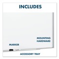 White Boards | Quartet NA9648F-A Fusion Nano-Clean 96 in. x 48 in. Magnetic Whiteboard - White/Silver image number 9