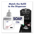 Soap Dispensers | PURELL 6582-02 1200 ml Fragnance Free HEALTHY SOAP 0.5% PCMX E2 Antimicrobial Foam for CS6 Dispensers (2/Carton) image number 4
