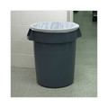 Trash & Waste Bins | Boardwalk Z6037XNKR01 30 in. x 37 in. 30 Gallon 16 mic High Density Industrial Coreless Roll Can Liners - Natural (500/Carton) image number 4