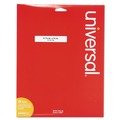 Labels | Universal UNV80111 0.66 in. x 3.44 in. Self-Adhesive Permanent File Folder Labels - White with Assorted Color Borders (750/Pack) image number 0