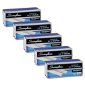 Staples | Swingline S7035481 0.25 in. Leg 0.5 in. Crown S.F. 4 Premium Staples - Silver (5/Pack) image number 0