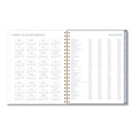 Notebooks & Pads | AT-A-GLANCE LB40905 11 in. x 8.5 in. 13 Month (Jan-Jan 2026) Weekly/Monthly Calista Floral Planners - Blue/Purple/Green Cover image number 8