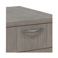Office Filing Cabinets & Shelves | Alera ALEVA572816GY 15.88 in. x 20.5 in. x 28.39 in.Valencia Series Mobile Pedestal File 3-Drawer Legal/Letter - Gray image number 3