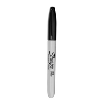 PENS PENCILS AND MARKERS | Sharpie 30001BEA Permanent Marker - Fine Bullet Tip/Black