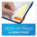Notebooks & Pads | Ampad 25-634 Versa 9.38 in. x 11.25 in. 3-Subject Crossover Notebook - Wide/Legal, Navy (60 Sheets/Pad) image number 4