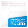 Notebooks & Pads | TOPS 63828 (100) 8.5 in. x 6.75 in. Sheets 1-Subject Narrow Rule JEN Action Planner - Black Cover image number 1