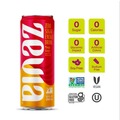 Beverages & Drink Mixes | Zevia 01951-12 12 oz Can Mango Ginger Zero Sugar Naturally Sweetened Energy Drink (12/Carton) image number 3