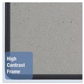 Office & Office Supplies | Quartet 699375 48 x 36 Contour Granite Board - Granite Gray Surface/Black Plastic Frame image number 6