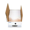Mailing Boxes & Tubes | Bankers Box 00003 LIBERTY 6.25 in. x 24 in. x 4.5 in. Check and Form Boxes - White/Blue (12/Carton) image number 5