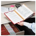 File Folders | Smead 14031 6-Section Pressboard Top Tab Classification Folders with 6 SafeSHIELD Fasteners - Letter Size/Bright Red (10/Box) image number 5
