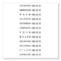 Stamps & Stamp Supplies | COSCO 2000PLUS 010180 1.5 x 0.13 Five-Year 12 Phrases Dial-N-Stamp image number 3