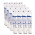 Cups and Lids | SOLO L16BL-0100 Polystyrene Plastic Flat Straw-Slot Cold Cup Lids Fits 12 oz to 24 oz Cups - Translucent (125/Pack, 16 Packs/Carton) image number 1
