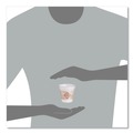 Cups and Lids | Dart 4J4G ThermoGlaze 4 oz. Stock Prints Insulated Foam Cups - White/Beige/Red (1000/Carton) image number 4