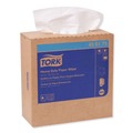 Paper Towels and Napkins | Tork 450175 1 Ply Heavy-Duty Paper Wiper - Unscented, White (900/Carton) image number 2