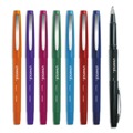 Pens | Universal UNV50504 Porous Point Medium 0.7mm Pens - Assorted (8/Pack) image number 0