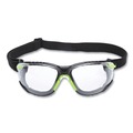 Safety & First Aid | 3M S1201SGAF-KT Solus 1000 Series Safety Glasses - Green Plastic Frame, Clear Polycarbonate Lens image number 1