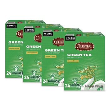 Celestial Seasonings 5000330010 K-Cups - Green Tea (96/Carton)
