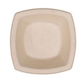 Bowls and Plates | Dart 12BSC1PF 12 oz. ProPlanet Seal Compostable Molded Fiber Dinnerware Bowl - Tan (8 Packs/Carton) image number 1