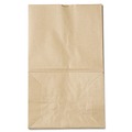  | General 18421 8.25 in. x 5.94 in. x 13.38 in. 40 lbs. Capacity #20 Squat Grocery Paper Bags - Kraft (500/Bundle) image number 1