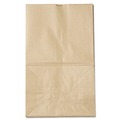  | Ross & Wallace Paper Products 100321500PK/BL 8.13 in. x 5.88 in. x 12.5 in. #20 Squat Size Grocery Paper Bags - Kraft (500/Bundle) image number 1