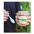 Cups and Lids | World Centric CPLCS12SH Plastic Dome Lid PLA Clear Cold Cup Lids Fits 9 oz to 24 oz Parfait Cups - Clear (1000/Carton) image number 7