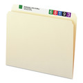 File Folders | Smead 10300 Straight Tabs Letter Size 0.75 in. Expansion File Folders - Manila (100/Box) image number 2