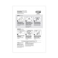  | Command 17024CABPK-NA 3/4 in. x 2-1/8 in. Poster Strips - White (4/Pack, 100 Packs/Carton) image number 5