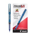 Just Launched | Pilot 35335 Precise V5 0.5 mm Roller Ball Pen - Extra-Fine, Blue (1 Dozen) image number 0