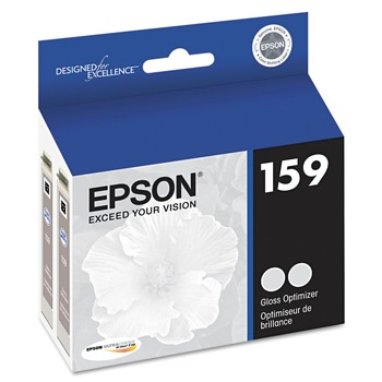 Epson T159020 UltraChrome T159020 (159) Hi-Gloss 2 Gloss Optimizer Ink - Clear