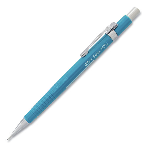 Pens | Pentel P207C 0.7 mm HB (#2) Sharp Mechanical Pencil - Black Lead, Blue Barrel image number 0