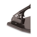 Staple Punches | Master MP40 9/32 in. Holes 30-Sheet Heavy-Duty 3-Hole Punch with Gel Padded Handle - Black image number 2