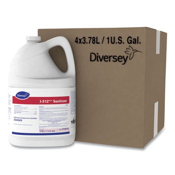 Diversey Care 5756018 1 gal. Bottle J-512TM/MC Sanitizer (4/Carton)
